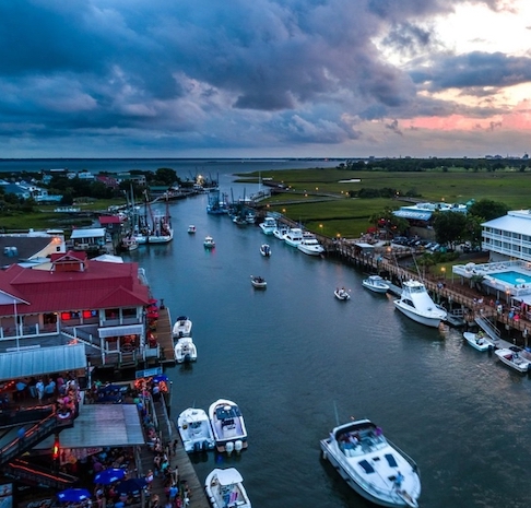 waterfront Shem Creek horizon