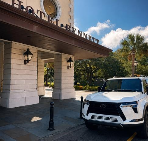 An image of three Lexus vehicles