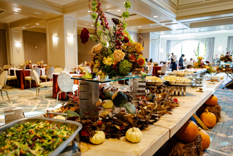 Thanksgiving Brunch in the Crown Ballroom