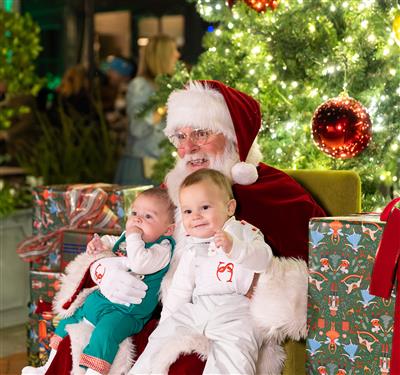 Kids With Santa