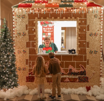 Annual Life-Size Gingerbread House