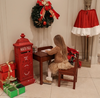 Santa Letter Writing Station