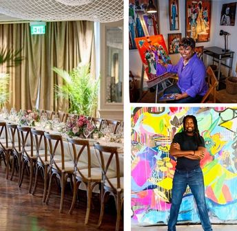 The Artists' Palate: An Evening of Culinary and Visual Mastery with Amiri Farris and Sonja Evans